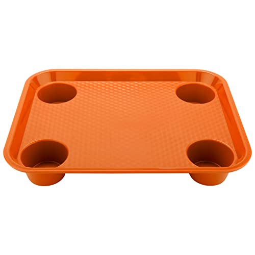 GET Orange / 17" x 14" / Modern Serving Trays