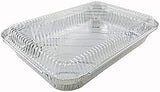 Handi-Foil 4 lb. Oblong Aluminum Entrée Dinner Food Storage Pan w/Dome Lid (pack of 25)