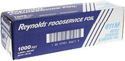 Reynolds Wrap Metro Aluminum Foil Roll, Standard Gauge, 12" X 1,000 Ft, Silver