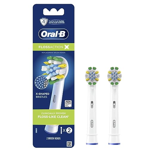 Oral-B White / 2 Count (Pack of 1) / 1 Toothbrush Replacement Heads