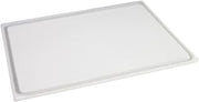 Louis Tellier White cutting board, with channel - 50x30cm, 2cm | HACCP code: dairy, cooked food; thickness 2 cm, PE HD 500, preserves wire; dishwasher, hygiene pro