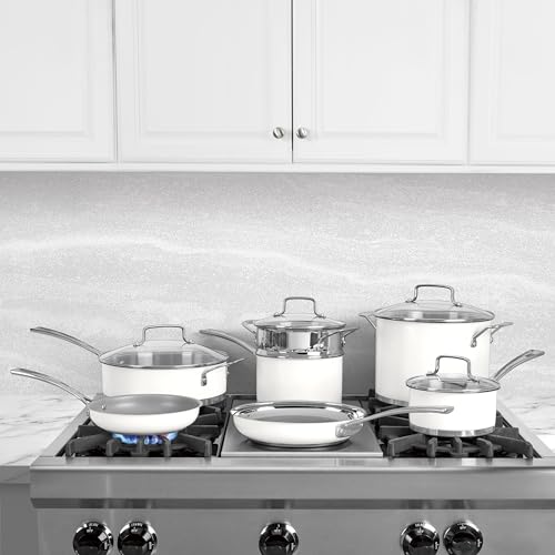 Cuisinart White / 11 PC / 1 Cookware Sets