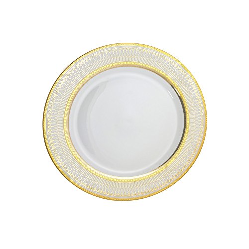 10 Strawberry Street White/Gold / Salad/Dessert Plate / 7.5x-x1 Salad Plates