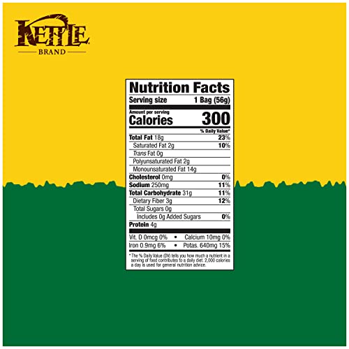 Kettle Brand Dill Pickle / 2 Ounce (Pack of 6) / 1 Potato