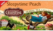 Celestial Seasonings Sleepytime Peach Herbal Tea (6 Boxes of 20 Tea Bags)