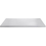 Display Riser Rectangular Concrete Look Grey - 23 3/4 L x 15" W x 1" H by HUBERT – Plastic, Gray, Model H0054-CONCRETE