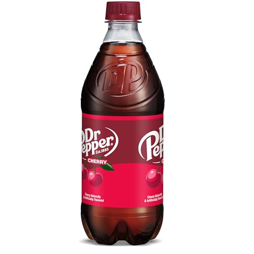 Dr Pepper Cherry / 20 Fl Oz (Pack of 1) / Black Soft Drinks