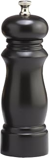 Chef Specialties 6 Inch Salem Pepper Mill - Ebony - Made in USA