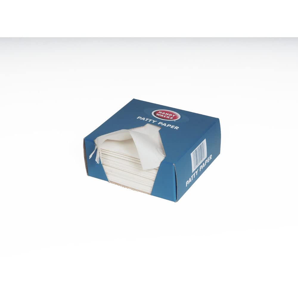 5.5X5.5 Plain Patty Paper by MBPC – 5.5x5.5 inches, Paper, White, Model 51550