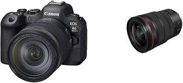 Canon EOS R6 Mark II RF24-105mm F4 L is USM KIT with Rf 15-35mm F2.8 L is USM