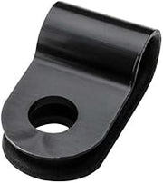 HellermannTyton 211-60001 P Clamp.39 Width.2 Max Bundle Dia.17'' Mounting Hole Dia, PA66HS, Black, 100/pkg
