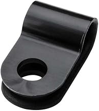 HellermannTyton 211-60001 P Clamp.39 Width.2 Max Bundle Dia.17'' Mounting Hole Dia, PA66HS, Black, 100/pkg