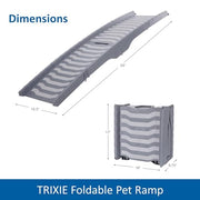TRIXIE Gray / 59" Long / Ramp Vehicle Ramps