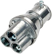 Bridgeport 4357-DC Zinc Die Cast Transition Coupling 1-Inch EMT 3/8-Inch Flex Mighty-Merge®
