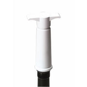 Spill-Stop VacuVin Vacuum Wine Saver by Vacu Vin – Plastic, White, Model 13-740