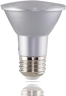 Satco 50W Equivalent Soft White PAR20 Medium Dimmable LED Floodlight Light Bulb - 1 Each