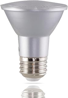 Satco 50W Equivalent Warm White PAR20 Medium Dimmable LED Floodlight Light Bulb - 1 Each