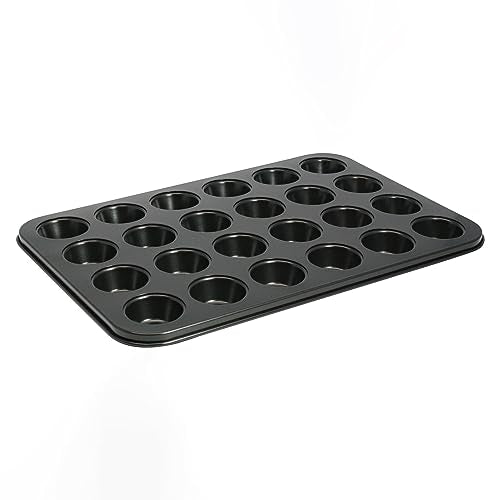 Winco 1 / 10.5 x 13.75 inches / Black Muffin & Cupcake Pans