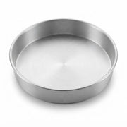 9-Inch Round Aluminum Cake Pan with Removable Bottom by Glownary – 9" x 2, 1.25 liters, Aluminum, Silver, Model 176rcpan92a