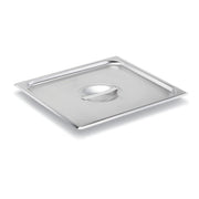 Super Pan V 2/3 Size S/S Solid Cover by Vollrath – Stainless Steel, Model ASCB602