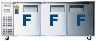 ETF3 Undercounter Worktop Freezer 3 Doors, 115v, NSF - 22.0 cu. ft.