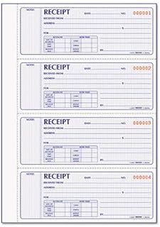 RED8L816 - Rediform Money Receipt Book