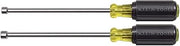 KLEIN TOOLS 646M Tool Set, Made in USA, Magnetic Nut Drivers Sizes 1/4 and 5/16-Inch, 6-Inch Shafts, 2-Piece