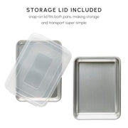 Nordic Ware 9x13 and Quarter Sheet 3-Piece Set / Aluminized Steel / 1 Bakeware Sets