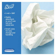 KIM12388 - Slimroll Hard Roll Towels by Kimberly-Clark – 6 Rolls (840 Sheets each), Paper, White, Pack of 6