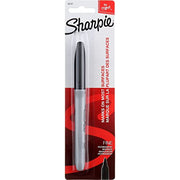 Sharpie Black / 6 Count (Pack of 1) / Permanent,Fine Permanent Markers