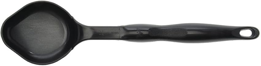 Vollrath 5292620 Nylon Oval Solid Spoodle, Black, 3 Oz., 12-1/8" Length