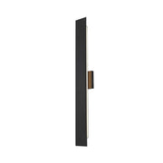 Waylen LED Outdoor Wall Sconce Black by Lighting Design – 119, Iron, Black, Model OD506W34BK