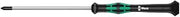 Wera 05118024001 Kraftform Micro 2050 PH Phillips Electronics Precision Screwdriver, PH 1 Head, 80mm Blade Length
