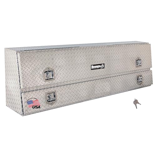 Buyers Products Company Diamond Tread / 72 x 21 x 13.5 / One Compartment Truck Bed Toolboxes