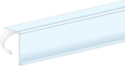 ClearVision? Ticket Molding with Adhesive,Top Mount, 20300