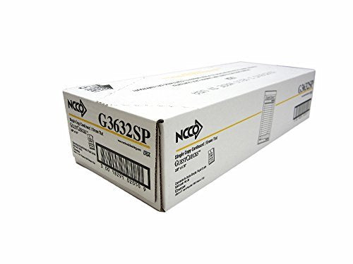 National Checking Company (NCCO) Guest Check G3632SP - 1 Case with 5 Packs of 10 Books - Total of 2,500 One Part Cardboard Gr