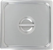 Royal Industries Solid Two-Thirds Size Steam Table Pan, 13 7/8" L x 12 3/4" W, Stainless Steel, Commercial Grade - NSF Certified
