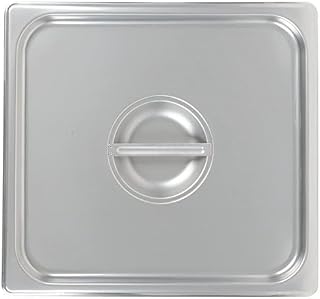Royal Industries Solid Two-Thirds Size Steam Table Pan, 13 7/8" L x 12 3/4" W, Stainless Steel, Commercial Grade - NSF Certified