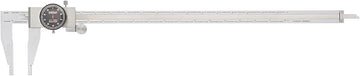 Fowler 52-008-024-0, Xtra-Range Dial Caliper With 0-24" Measuring Range, Black