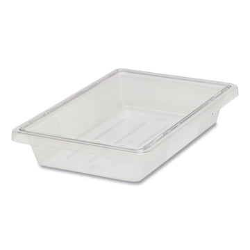 Food Storage Box/Tote by Rubbermaid Commercial Products – 5 Gal, 20.0 quarts, Plastic, Clear, Model FG330400CLR