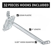 Azar Displays Pegboard + Hooks / Yellow / 14 inches (W) x 14 inches (D) x 21 inches (H) Display Racks
