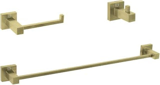 Isla 3-Pc Stainless Steel Hardware Set in Gold