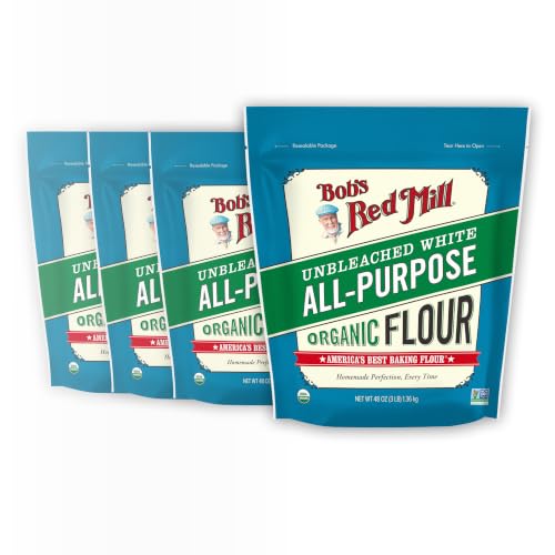 Bob's Red Mill 48 Ounce (Pack of 4) / 4 Wheat Flours & Meals