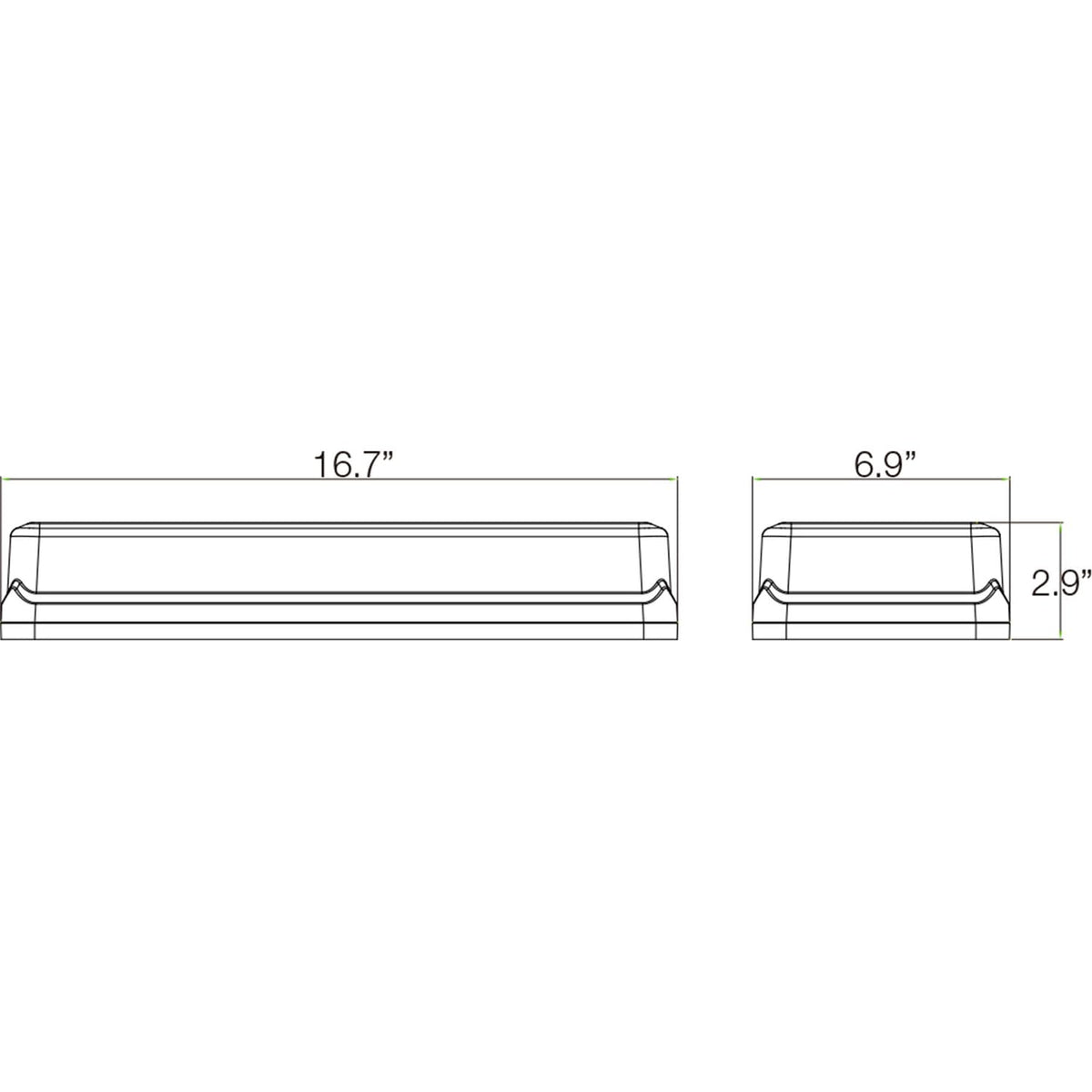 Buyers Products Company 1 / Light - Amber/Clear / Clear Light Bars
