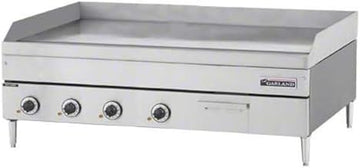 Garland E24-48G E24 Series Electric Countertop Griddle 48"W with 47-5/8"W x 24"D Cooking Surface & Thermostatic Controls