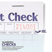 Stock Your Home 20 Pack / Black/White / 20 Guest Checks