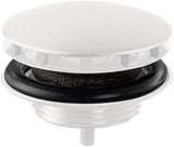 hansgrohe 3-inch Cover Matte White, 50001701 Sink Drain
