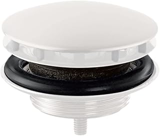 hansgrohe 3-inch Cover Matte White, 50001701 Sink Drain