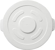Winco White Trash Can Commercial Lid