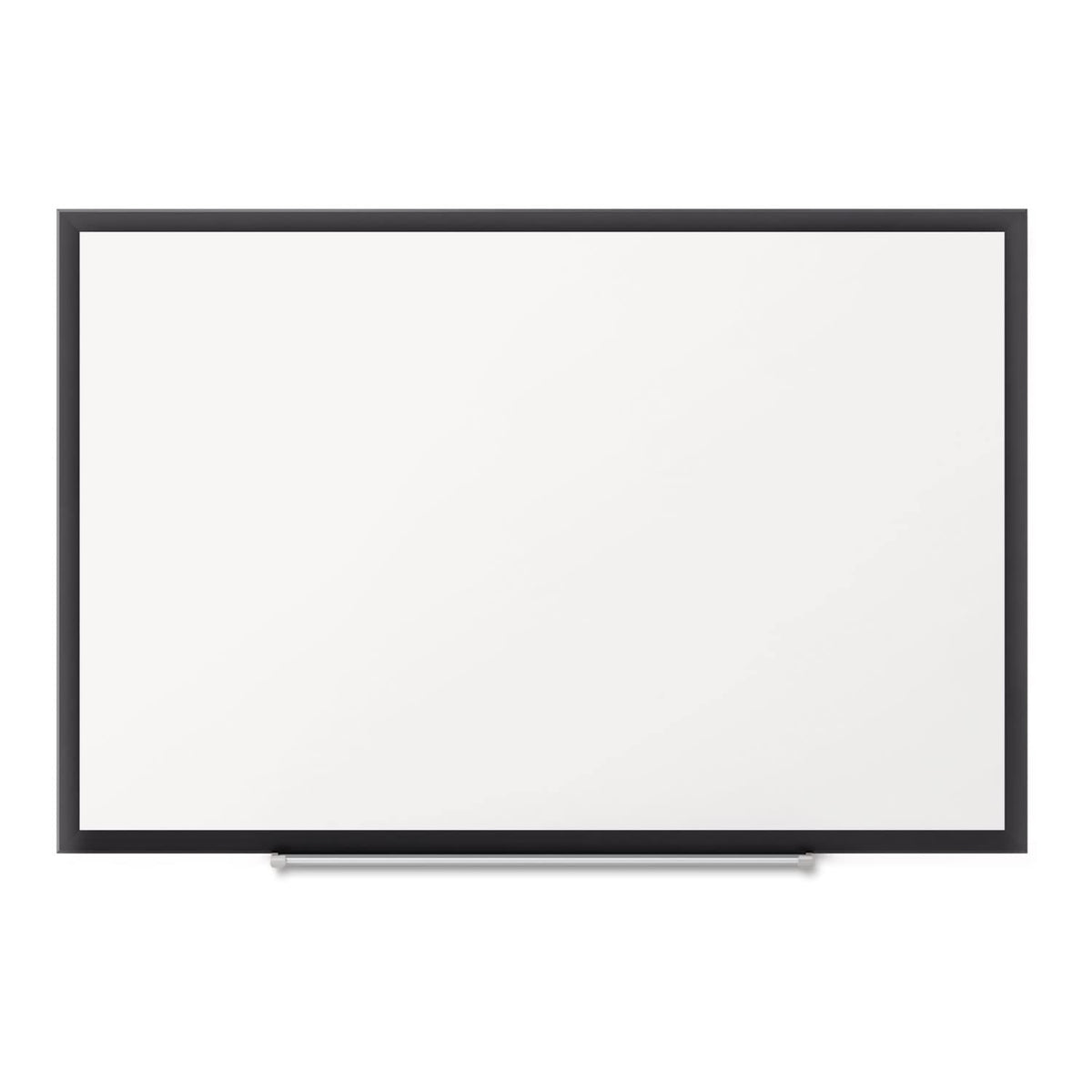 Quartet Black / 72"W x 48"H / Nano-Clean Magnetic Dry Erase Boards
